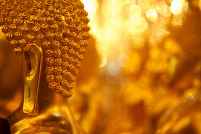 Close up of gold