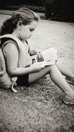 Portrait of young woman