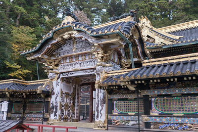 Exterior of nikko tosho-gu shrine