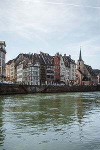 Buildings at waterfront