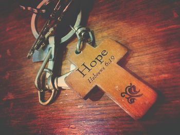 Close-up of food on table