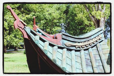 View of trees on landscape