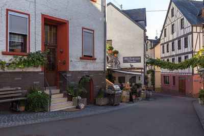 Street amidst buildings in city