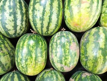 Full frame shot of fruits for sale at market stall