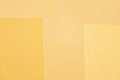 Full frame shot of yellow wall