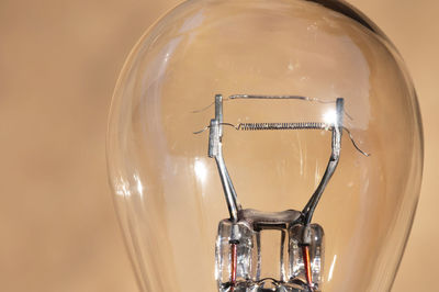 Close-up of light bulb