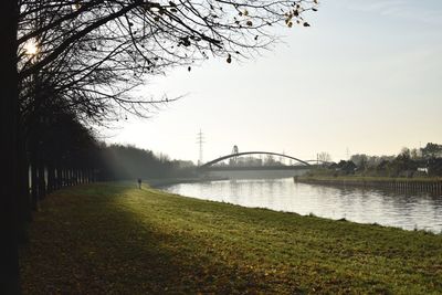 Bridge over river