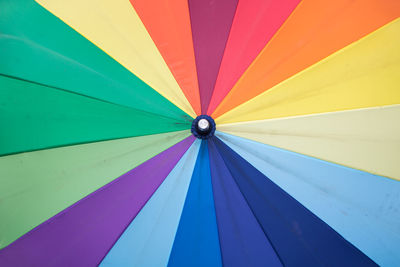 Full frame shot of multi colored umbrella