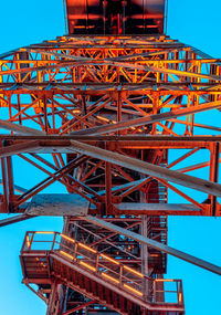 Mine shaft tower situated in the silesian museum in katowice, silesia, 