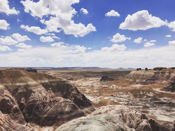 Panoramic view of landscape against sky