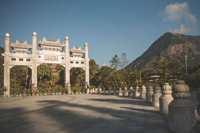 View of historical building against sky