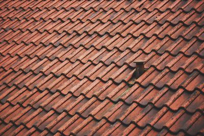 Full frame shot of roof tiles