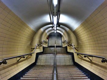 Staircase of subway station