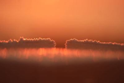 Scenic view of sky at sunset