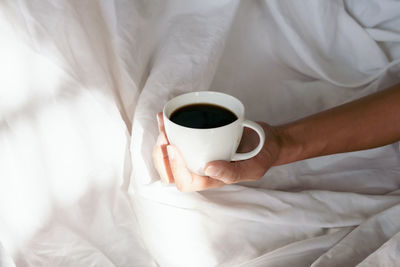 Time to coffee in bed. wake up early in the morning.