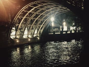 Built structure in water