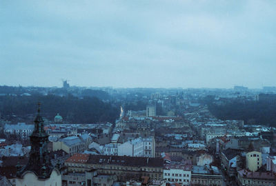 Cityscape against sky
