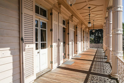 Interior of house