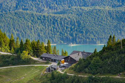 Scenic view of mountains