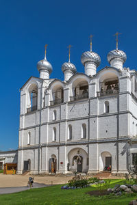 Church of the entry of the lord into jerusalem in the belfry in rostov kremlin, russia
