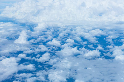 Low angle view of clouds in sky