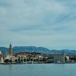 Picture of the old city of split, croatia.