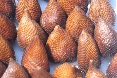 Full frame shot of fruits for sale in market
