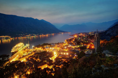 Kotor sunset montenegro taken in 2015