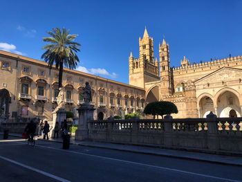 The famous cathedral of palermo