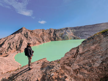 Kawah ijen, the secon beautiful place of banyuwangi, indonesia