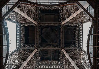 Interior of abandoned building