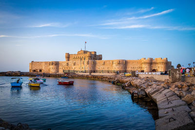 Buildings at waterfront
