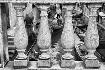 Close-up of chess pieces