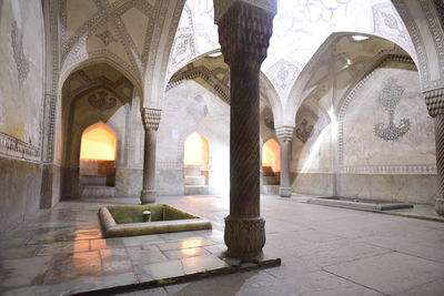 Interior of historic building