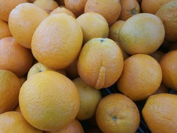 Full frame shot of fruits for sale in market