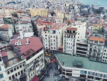 View of city street