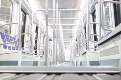 Interior of train