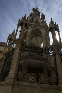 Low angle view of a temple