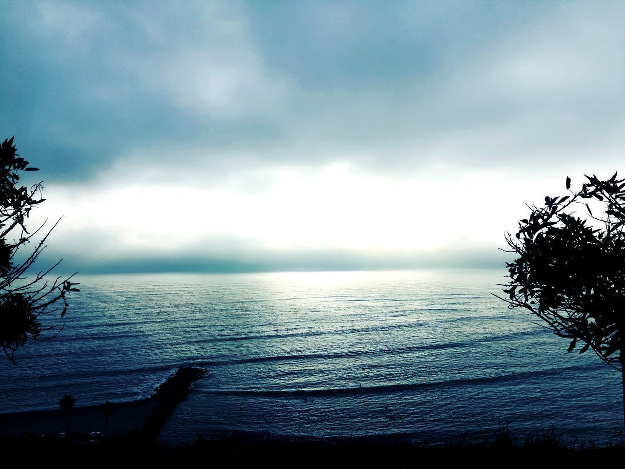 VIEW OF SEA AGAINST SKY