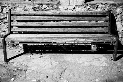 Close-up of wooden planks