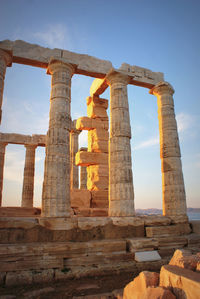 Old ruins of temple