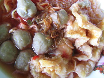 Close-up of food