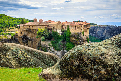 Transfiguration monastery is the largest and oldest orthodox monastery in meteora.