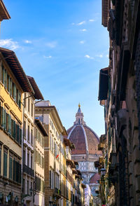 Panoramic view of buildings in city