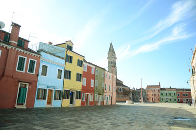 View of buildings in city