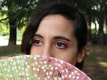 Portrait of teenage girl