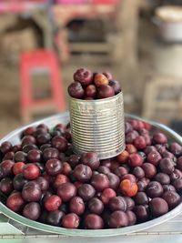 Close-up of fruits for sale at market