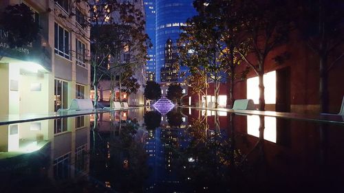 Buildings in city