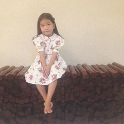 Portrait of young woman