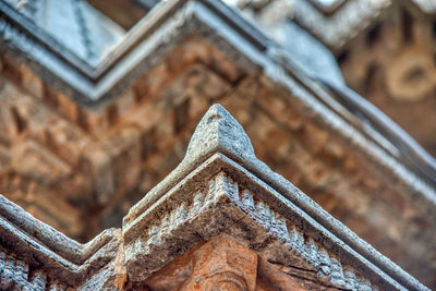 Low angle view of old building